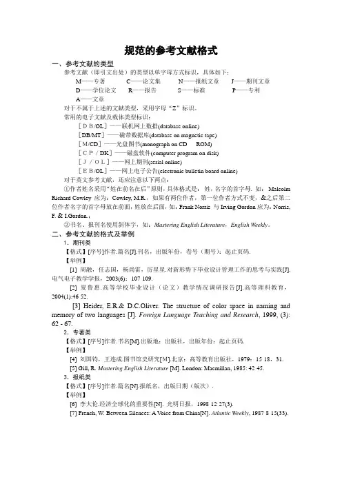 论文参考文献格式 3