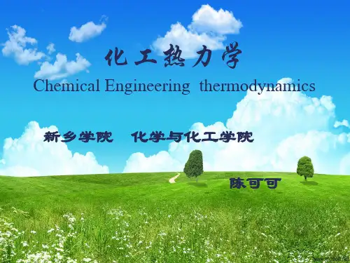 化工热力学-陈钟秀(第三版)化工热力学1绪论-新乡学院-45
