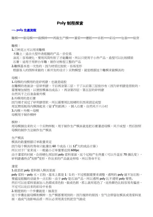 Poly制程探索