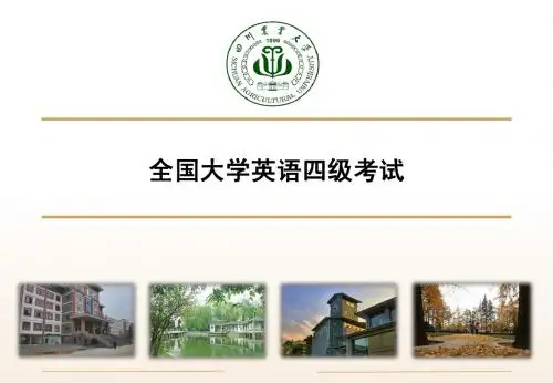 全国大学英语四级考试讲座PPT