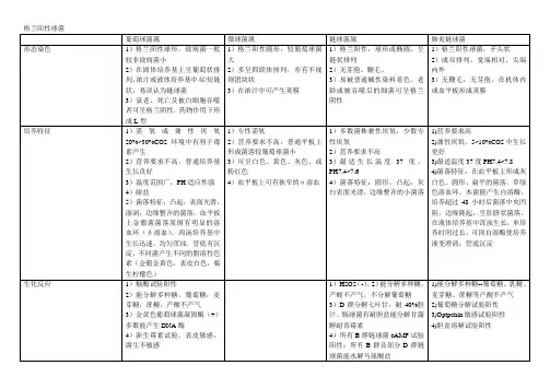 微生物学整理--格兰阳性球菌
