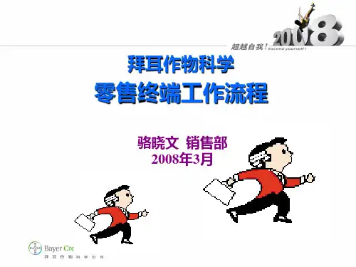 农资零售终端工作流程