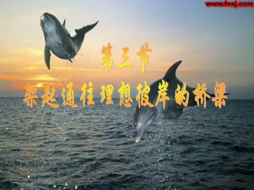 第三节 架起通往理想信念的桥梁
