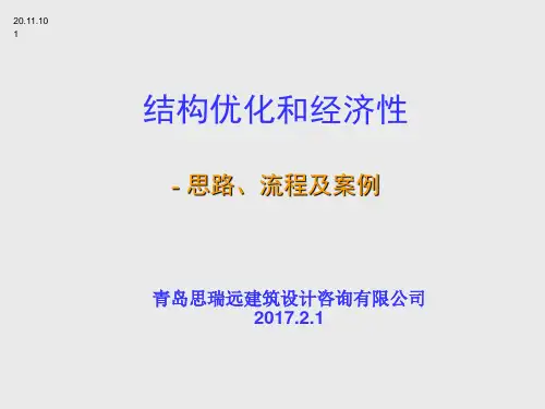 结构优化和经济性思路、流程及案例