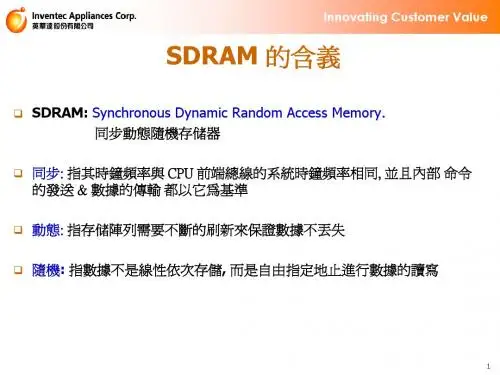 SDRAM 介绍 _S