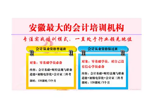 会计从业辅导班-学习方法