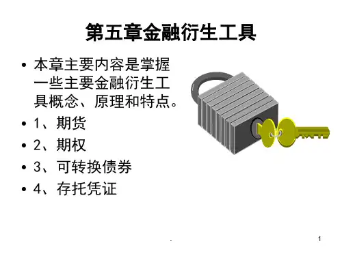 金融衍生品PPT课件
