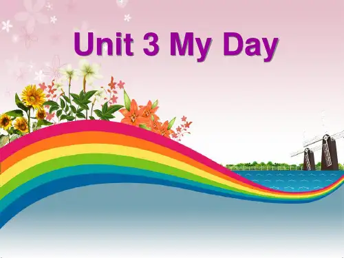 Unit3Myday(Storytime)课件(1)