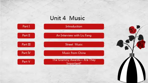 外研社版高中英语选修6module4