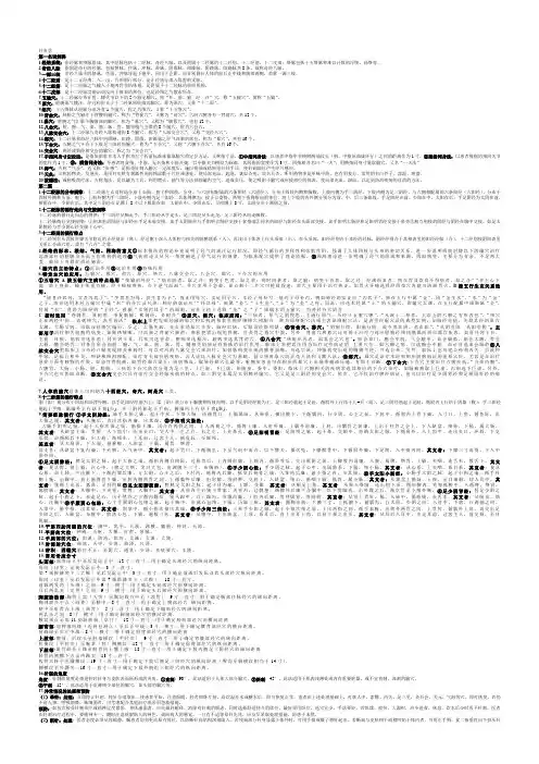 针灸学