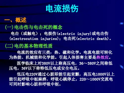 电流的损伤鉴别