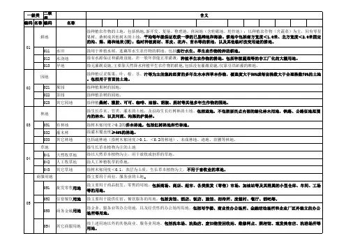 二调分类
