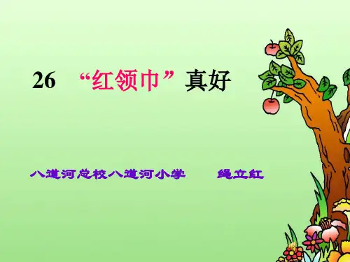 我爱红领巾课件