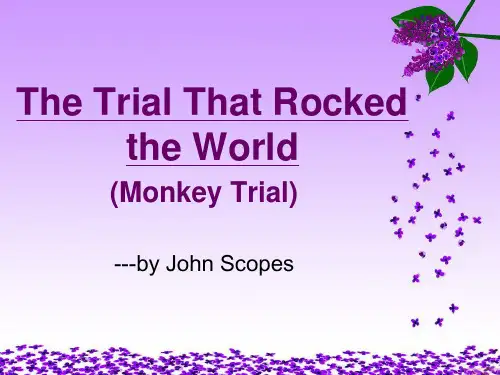 the_trial_that_rocked_the_world_背景介绍精讲