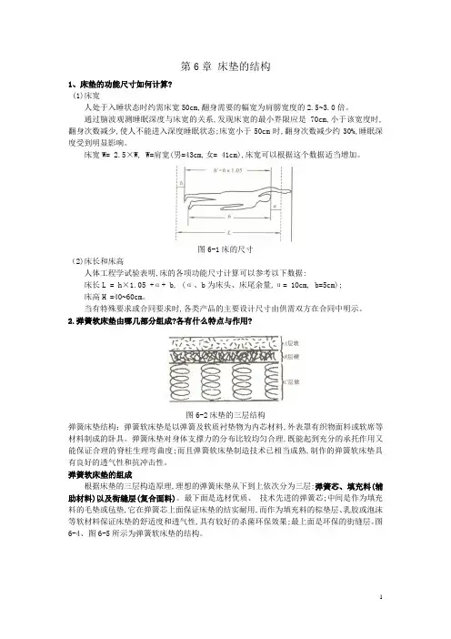 第6章 床垫的结构 2