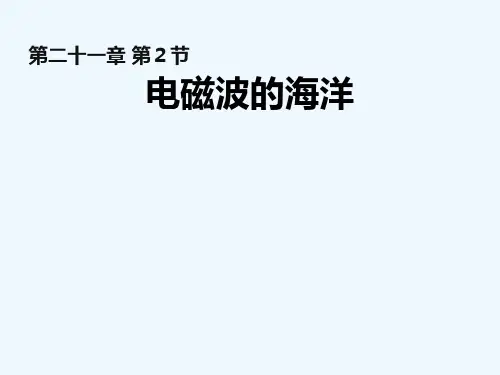 物理人教版九年级全册电磁波的海洋2《电磁波的海洋》精品PPT课件