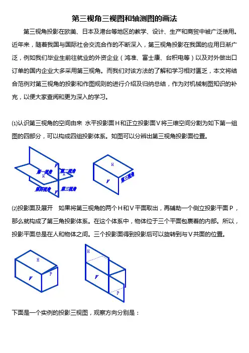 第三视角画法