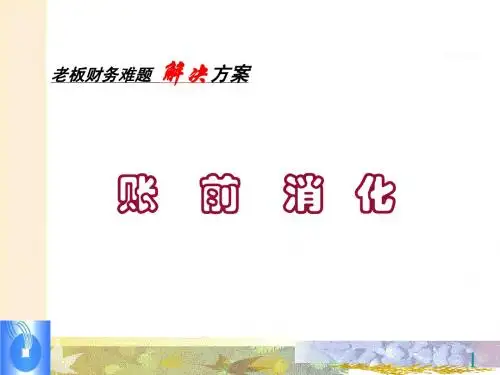 《账前消化》