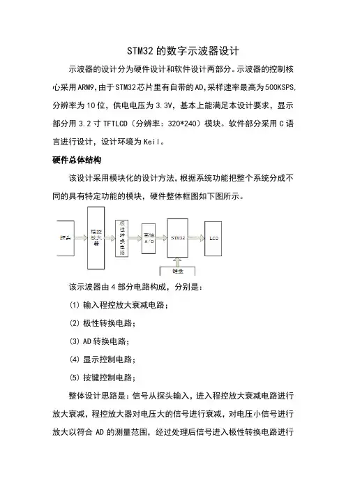 STM32的数字示波器设计