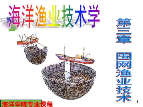 海洋渔业技术学3.1围网作业原理与特点