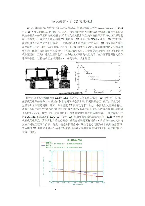耐久疲劳分析-SN方法概述