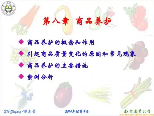 I第八章 商品的养护