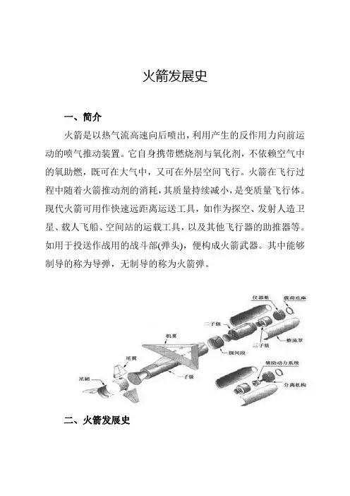 火箭发展史
