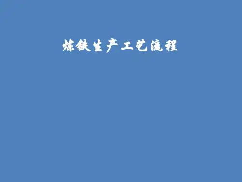炼铁生产工艺流程(13)