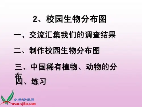 4-2校园生物分布图