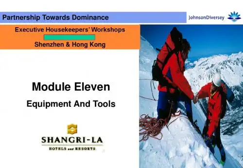 Equipment and Tools PA机器知识