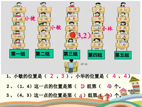 四年级上册北师大版数学确定位置教学完整版课件