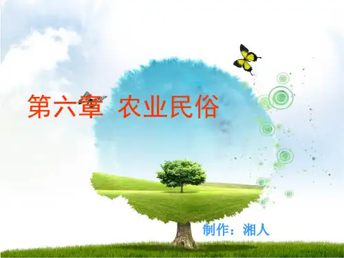 第六章 农业民俗