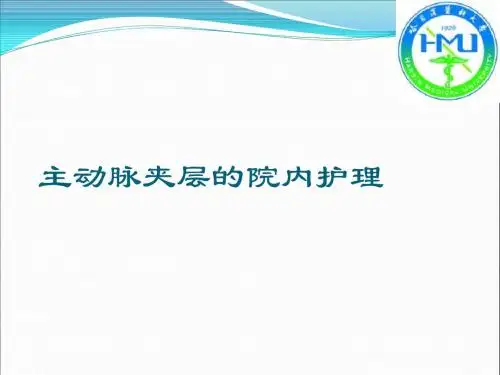 主动脉夹层患者的护理