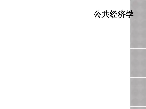 公共经济学