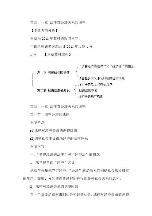 2015年经济师《中级经济基础》辅导讲义-第31章