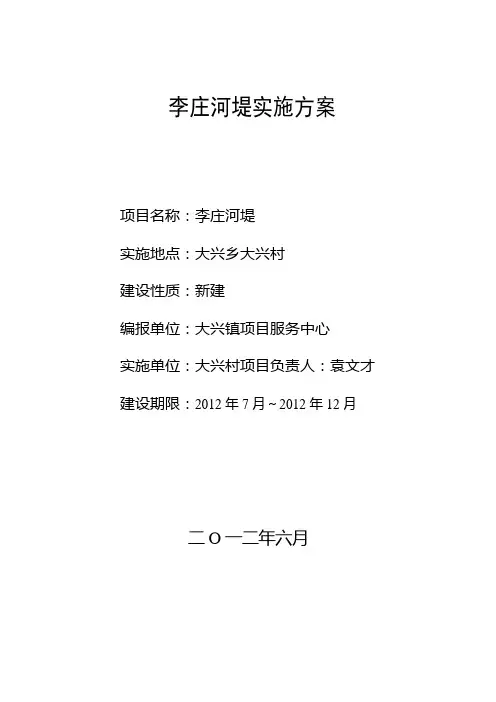 项目实施方案