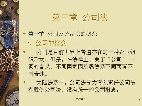 《国际商法公司法》PPT课件