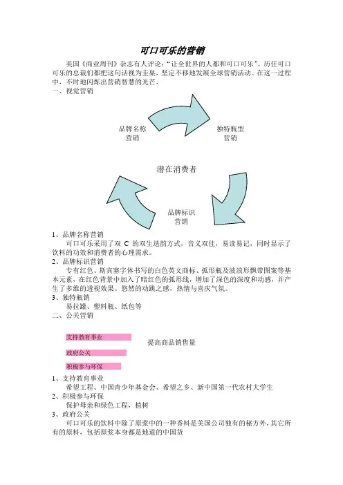 可口可乐的营销策略