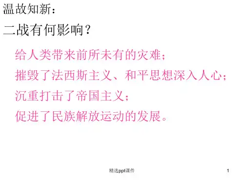 九年级下册历史12课_亚非拉的奋起定ppt课件