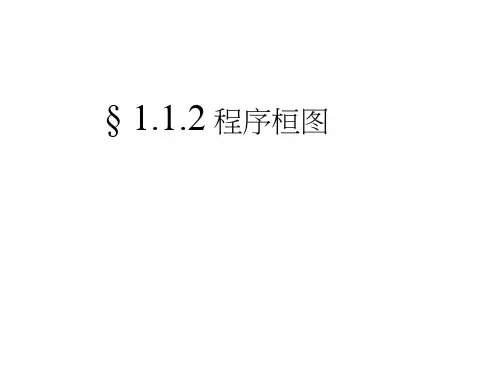 1.1.2《程序框图》课件(新人教B必修3)