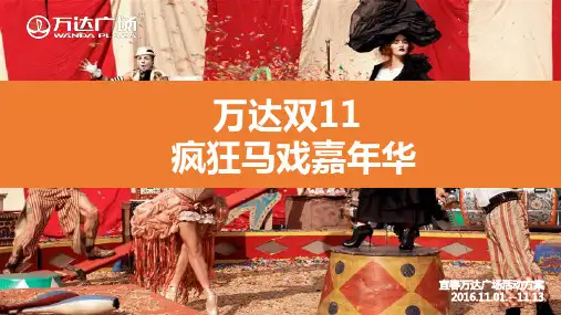 双11活动方案
