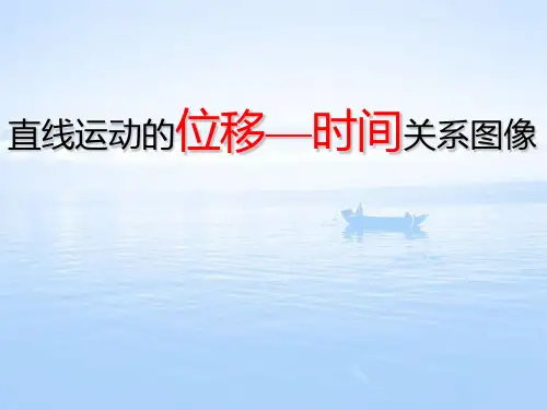位移和时间关系图像
