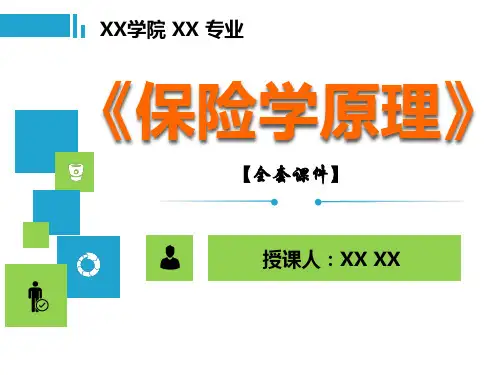保险学原理PPT精品课程课件全册课件汇总