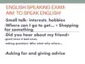 英语口语考试题