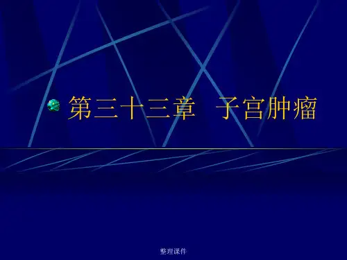 《子宫平滑肌瘤》