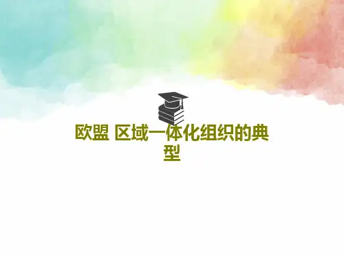 欧盟 区域一体化组织的典型31页PPT