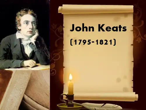 John Keats 济慈ppt