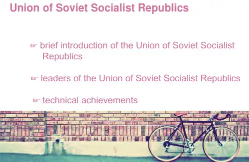 Union of Soviet Socialist Republics