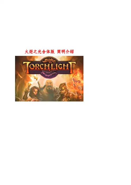火炬之光合体版_简明介绍