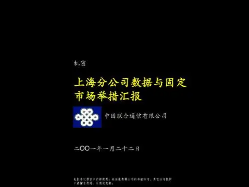 040麦肯锡-上海联通固定市场举措